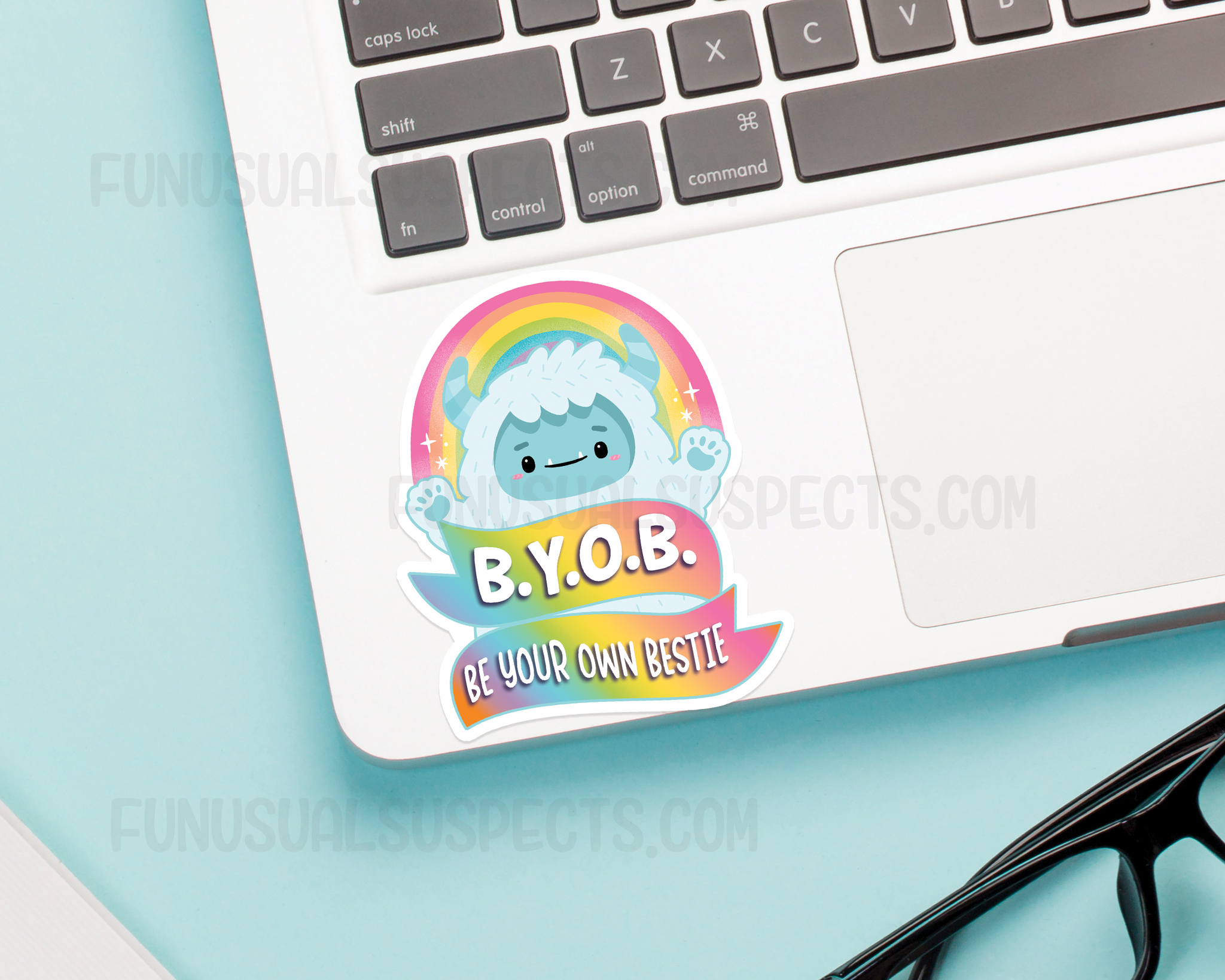 Yeti Be Your Own Bestie Sticker