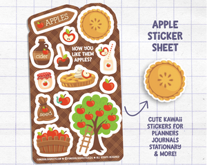 Apple Sticker Sheet