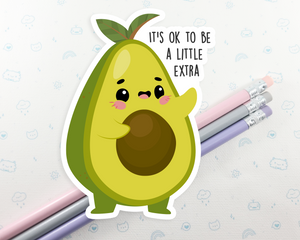 Avocado Extra Sticker