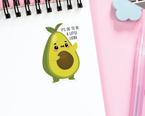 Avocado Extra Sticker