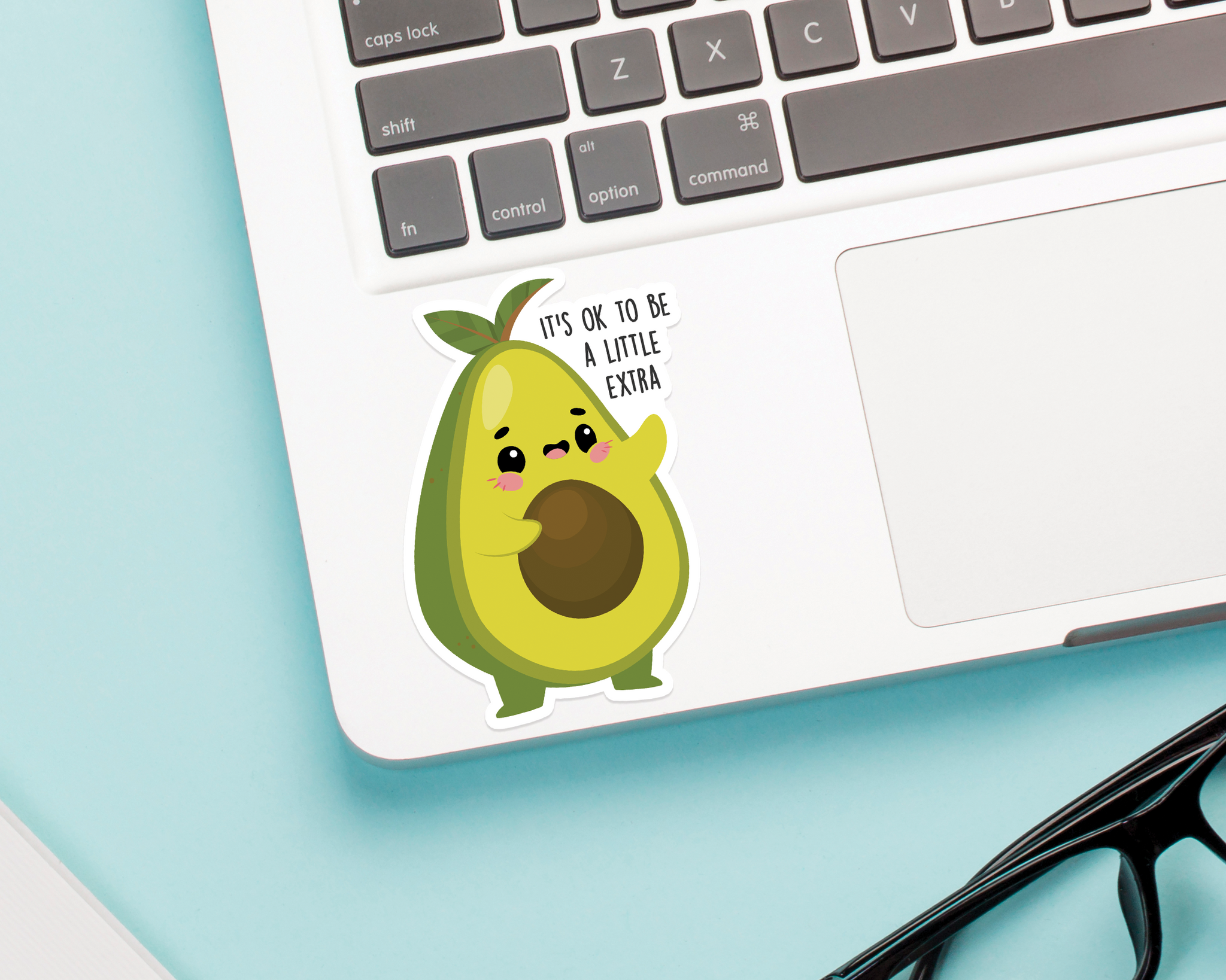 Avocado Extra Sticker