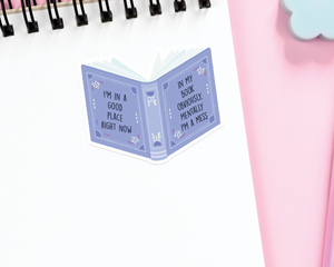 Book Good Place Sticker