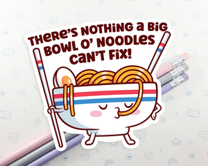 Bowl Of Noodles Sticker