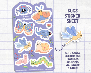 Bugs Sticker Sheet