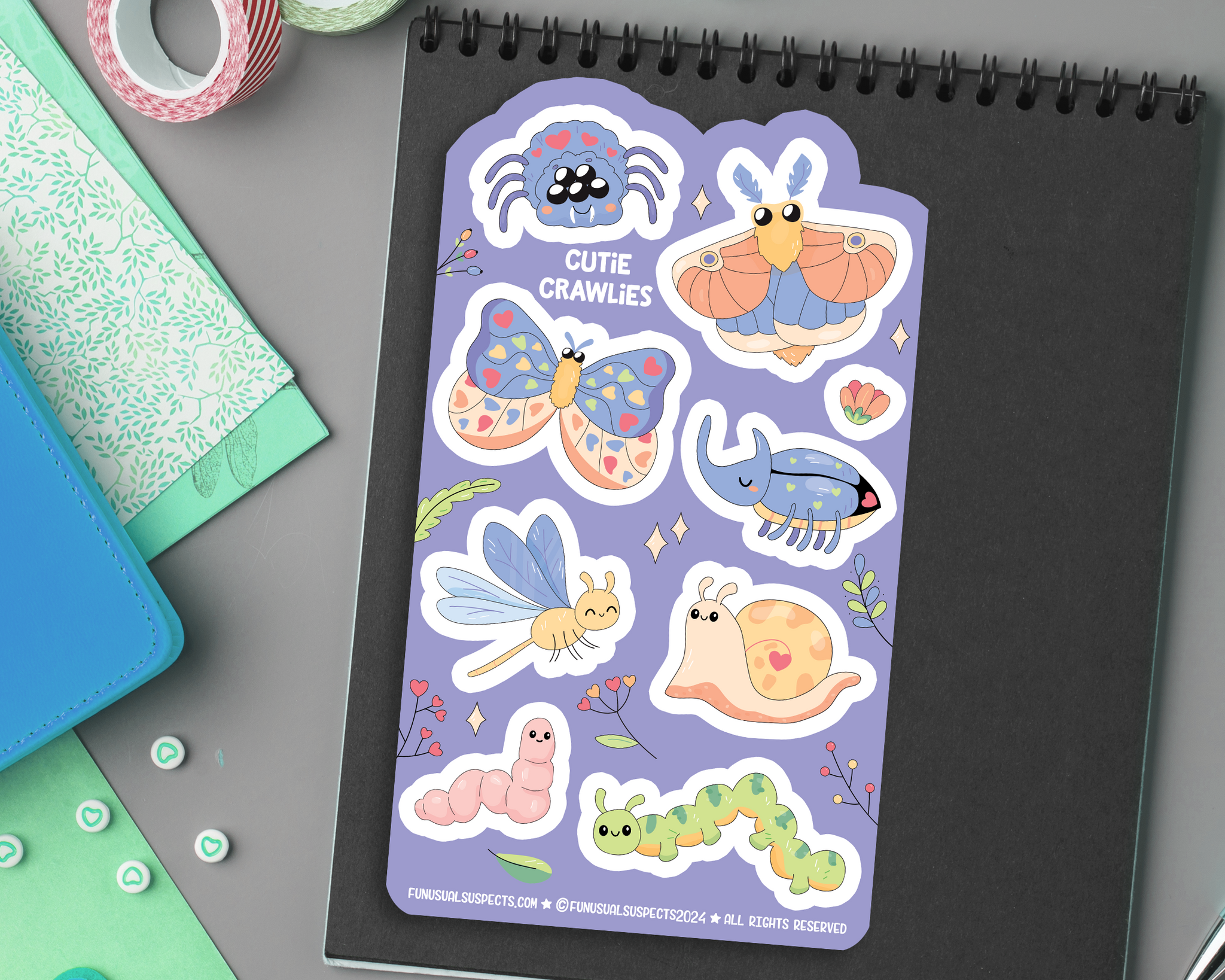 Bugs Sticker Sheet