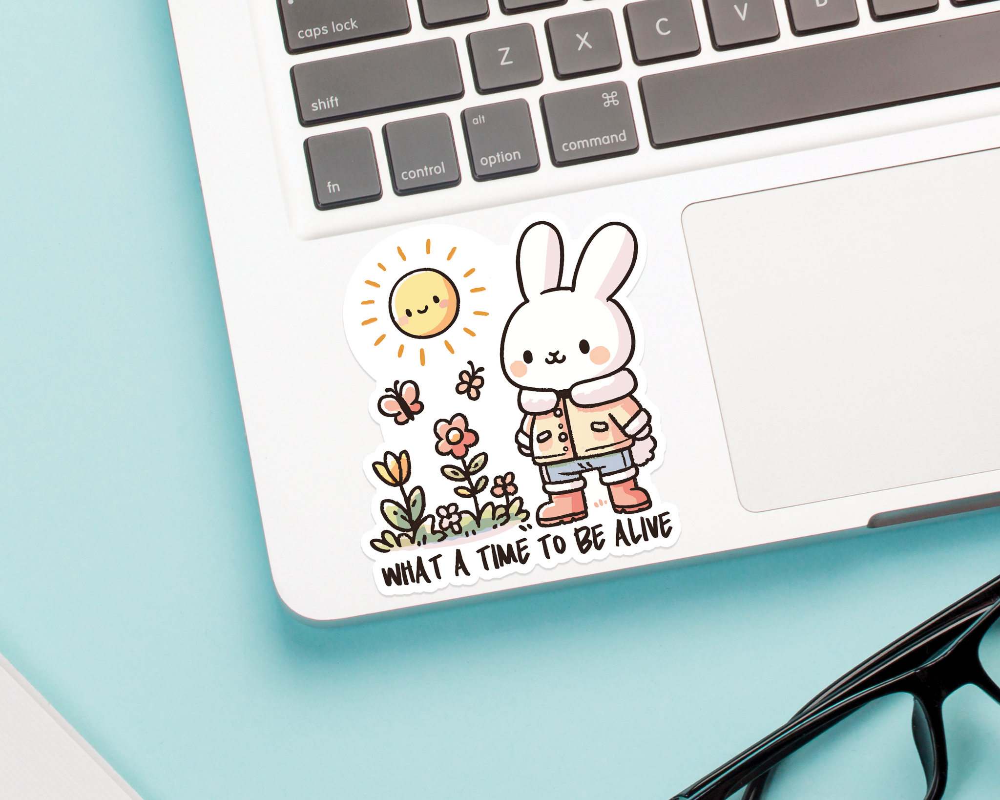 Bunny What A Time To Be Alive Sticker