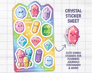 Crystal Sticker Sheet