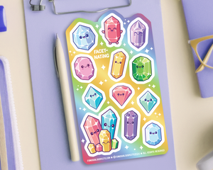 Crystal Sticker Sheet