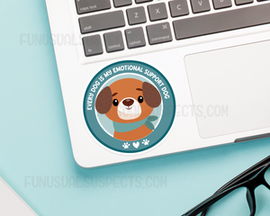 Dog Emotional Support Sticker