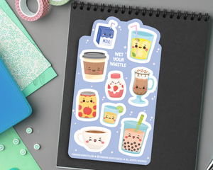 Soft Drinks Sticker Sheet