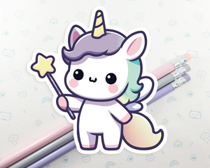 Unicorn Fairy Sticker