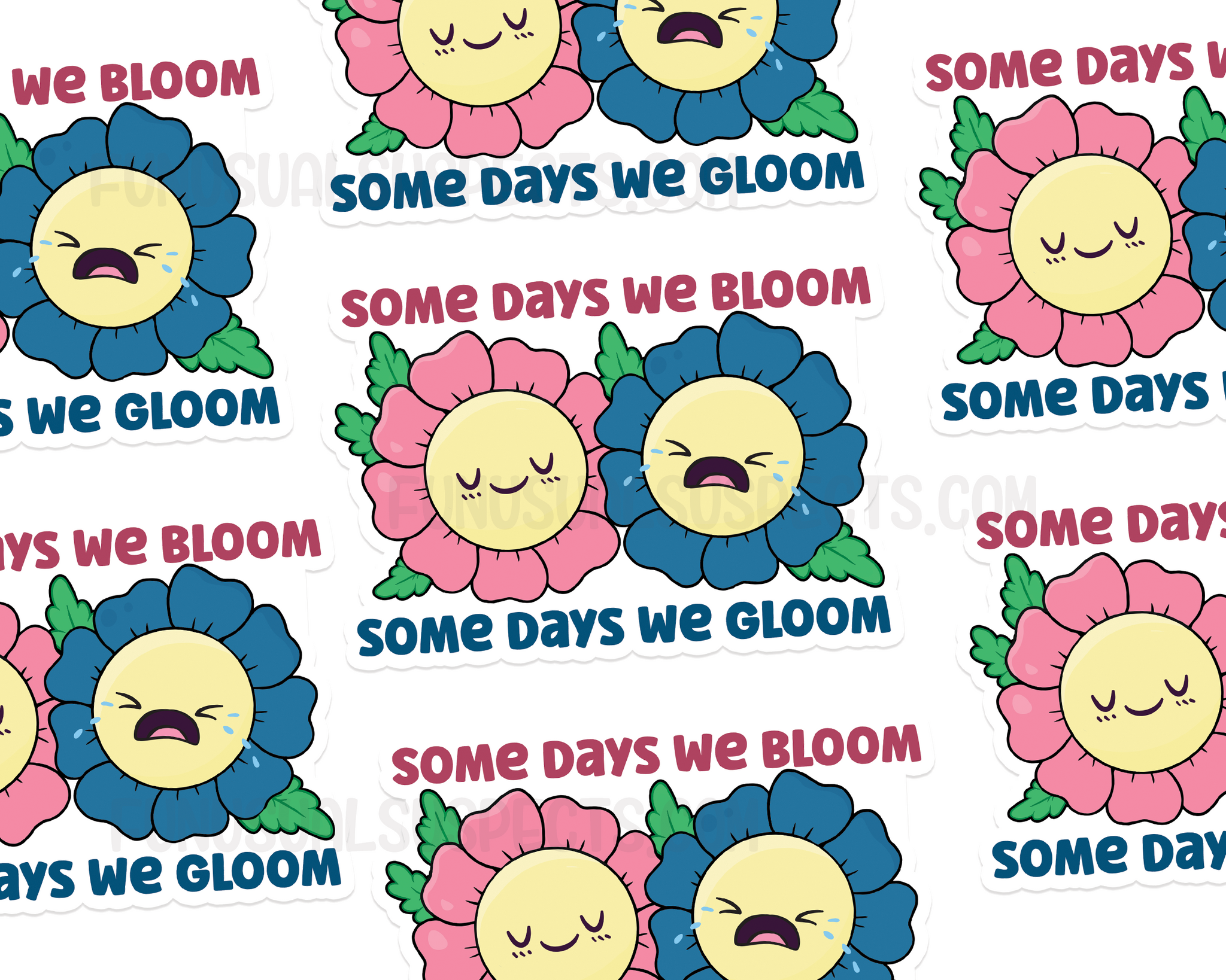 Bloom & Gloom Sticker