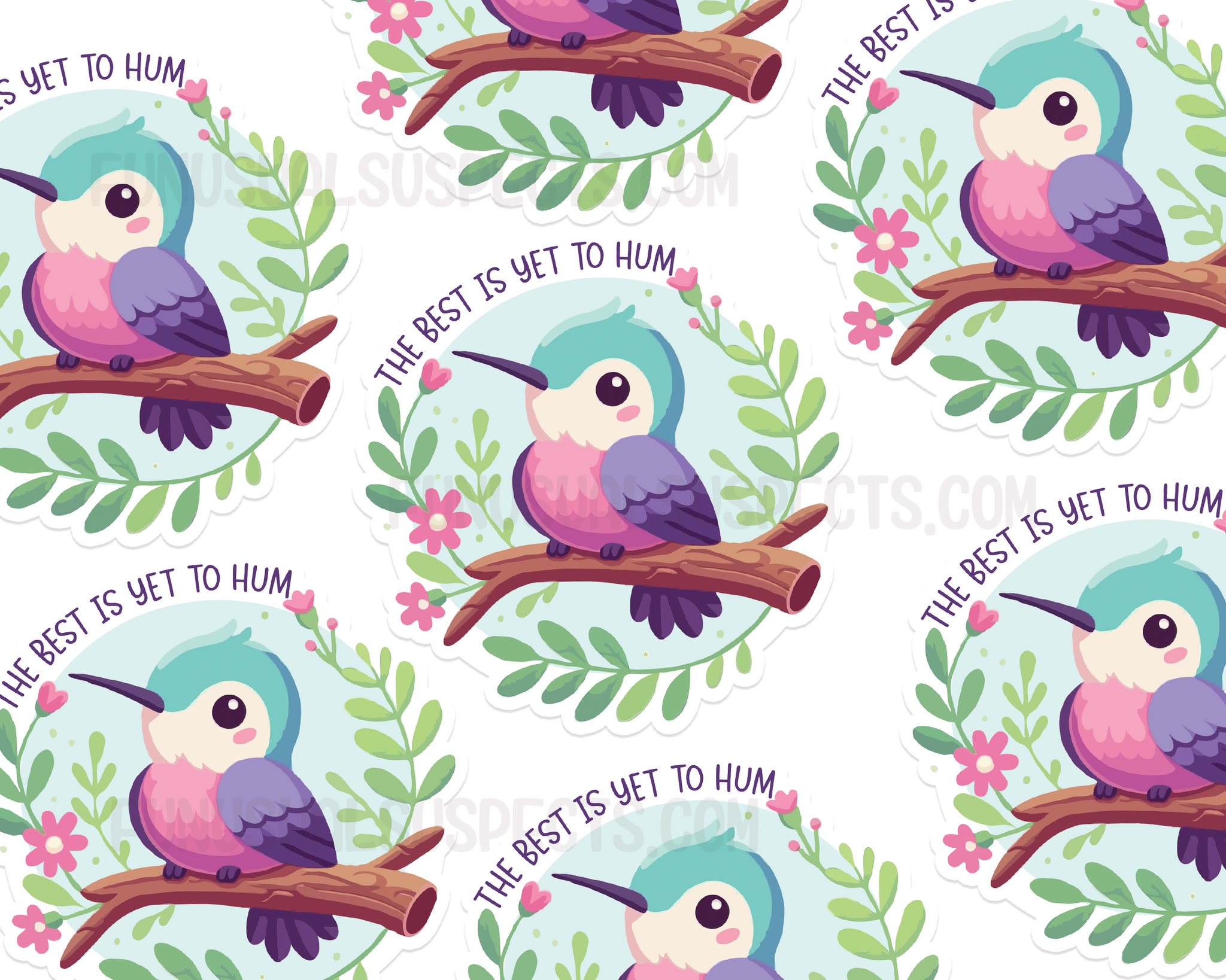 Hummingbird Sticker