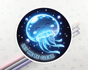 Jellyfish Pun Sticker