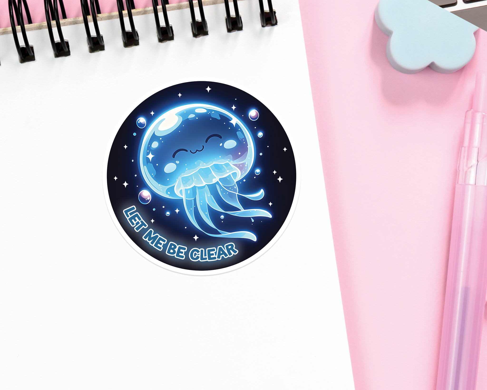 Jellyfish Pun Sticker