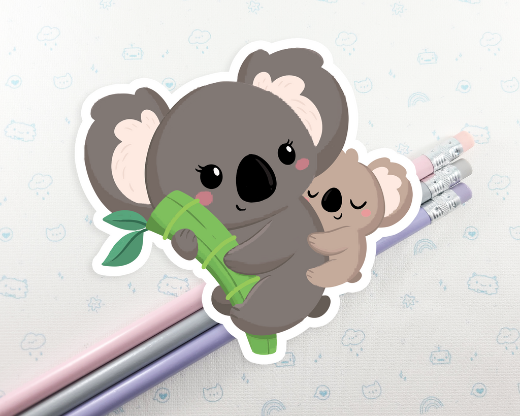 Koala Mom Sticker