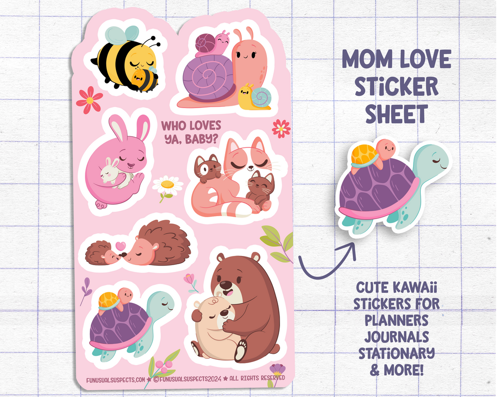 Who Love's Ya Baby Sticker Sheet