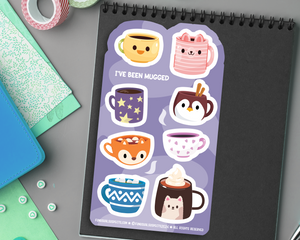 Mugs Sticker Sheet