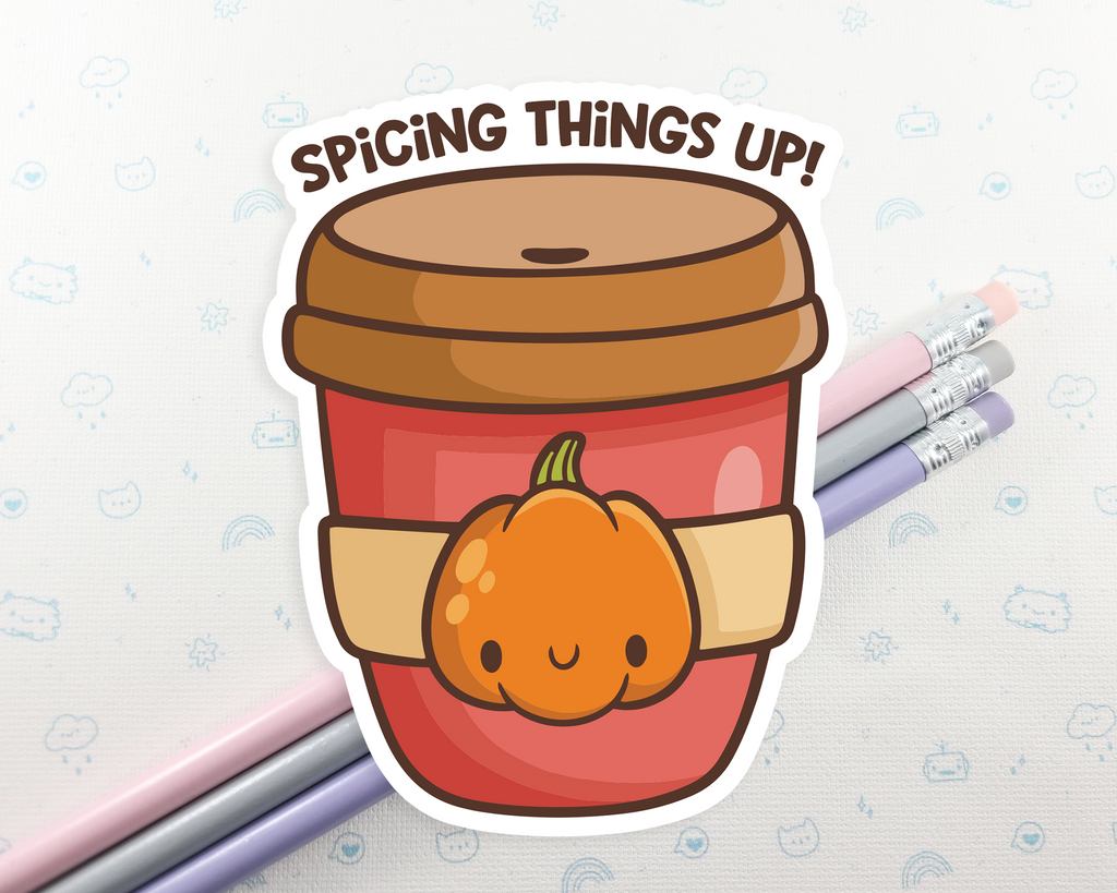 Pumpkin Spice Sticker