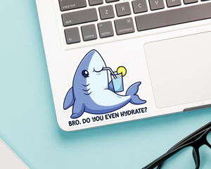 Shark Hydrate Sticker