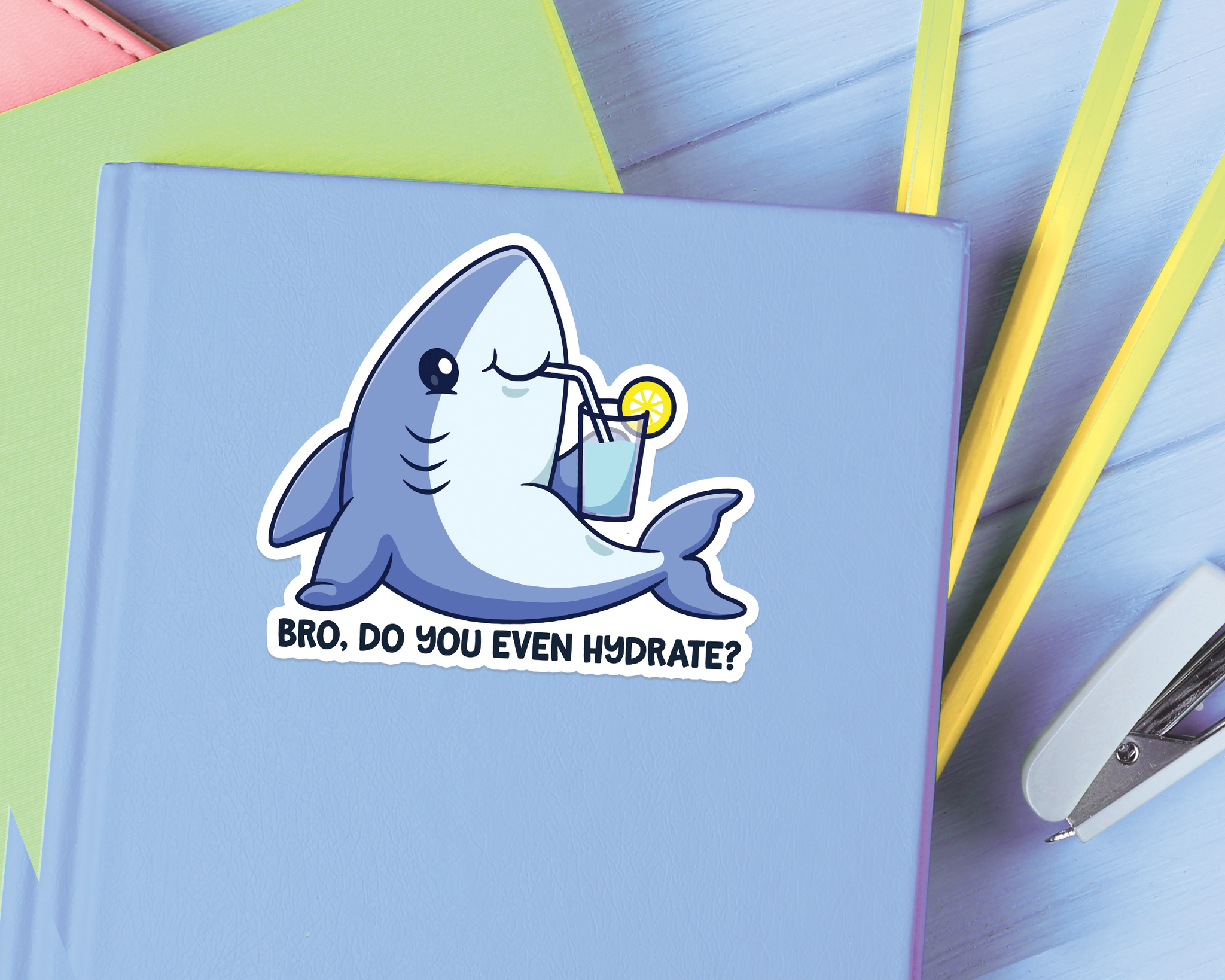 Shark Hydrate Sticker