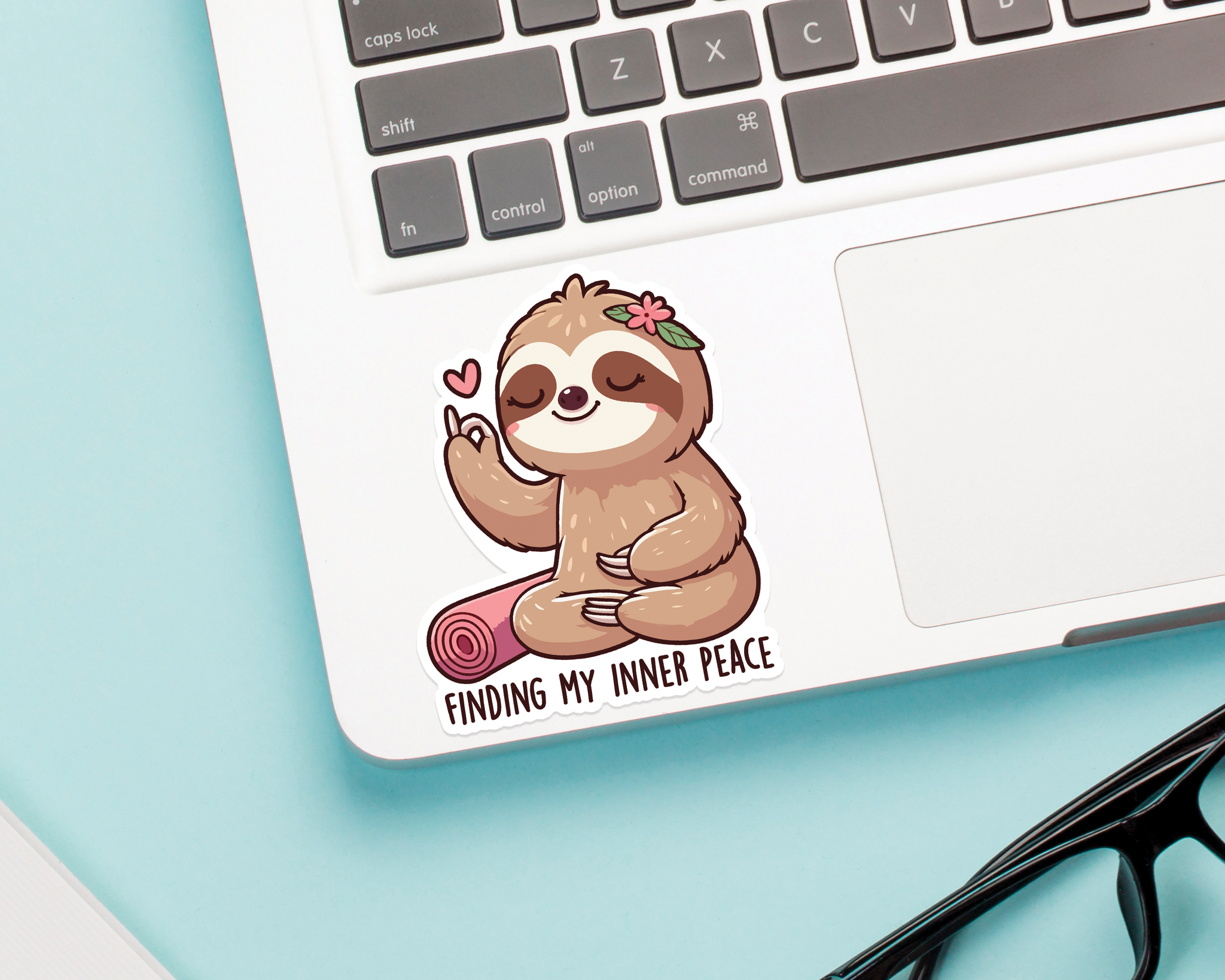 Sloth Inner Peace Sticker