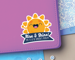 Sun Rise and Shine Sticker