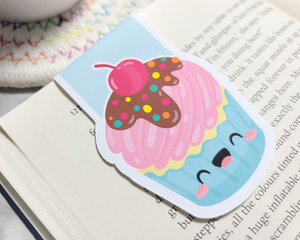 Cupcake Magnetic Bookmark