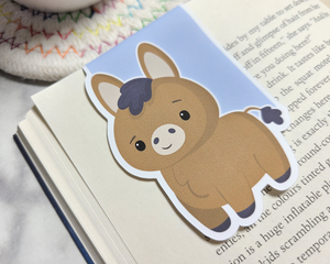 Donkey Magnetic Bookmark