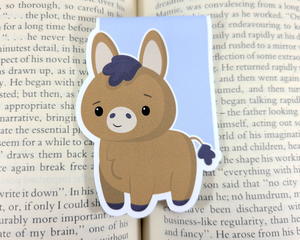 Donkey Magnetic Bookmark