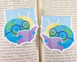 Earth Reading Magnetic Bookmark