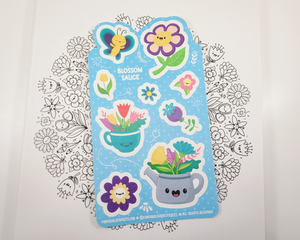 Flowers Sticker Sheet