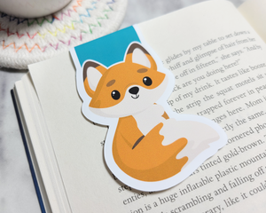 Fox Sitting Magnetic Bookmark