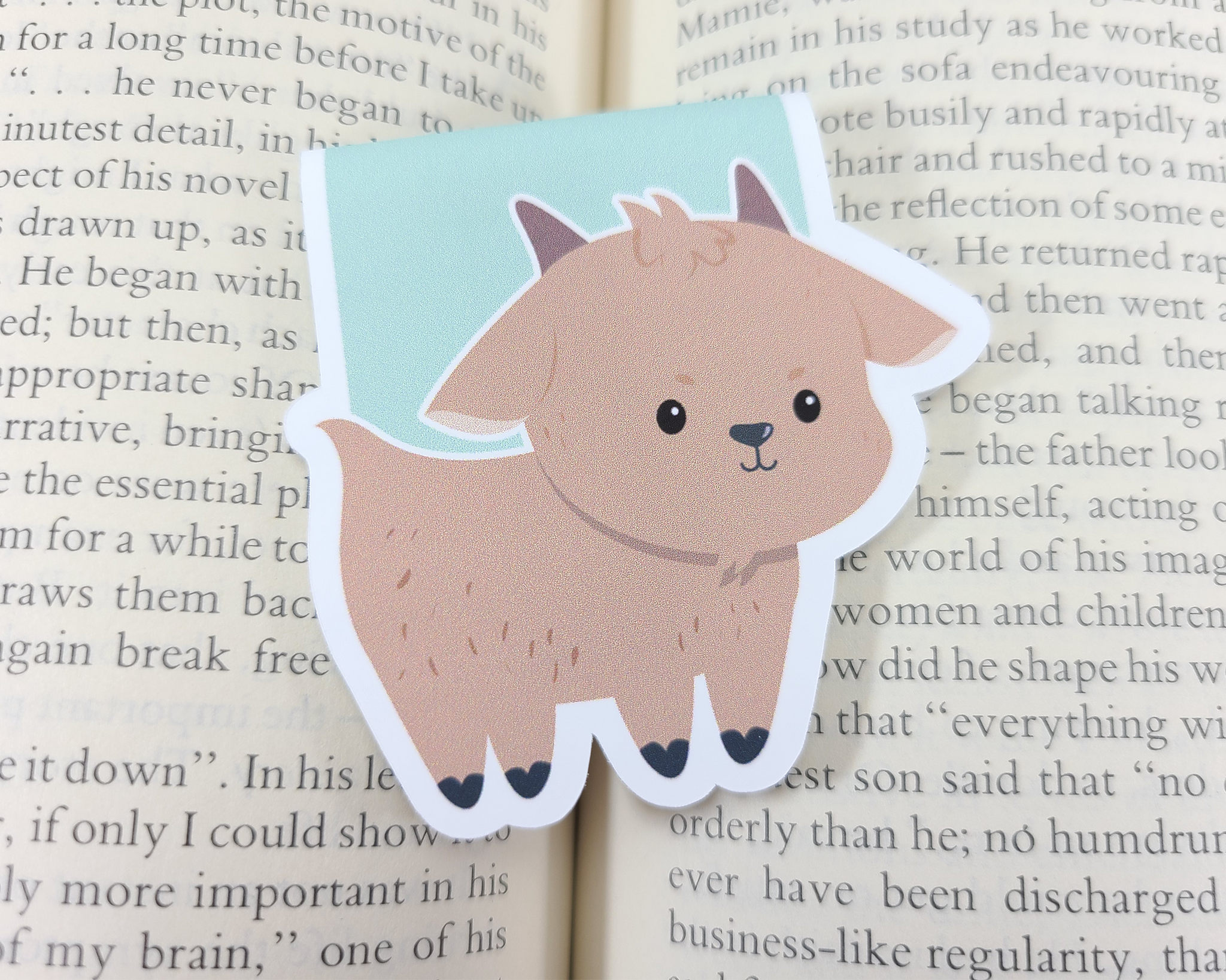 Goat Magnetic Bookmark