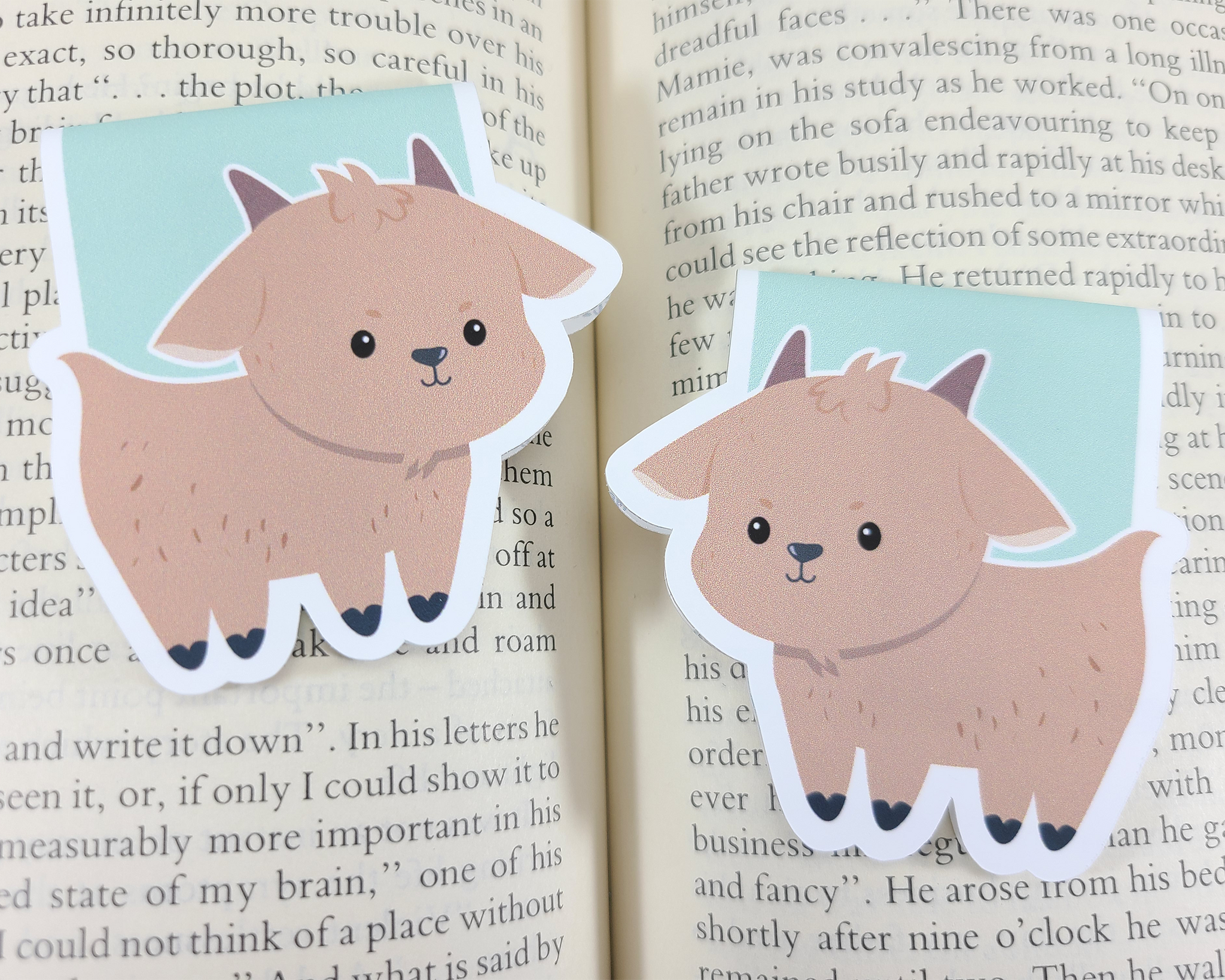 Goat Magnetic Bookmark