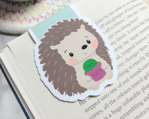 Hedgehog Magnetic Bookmark