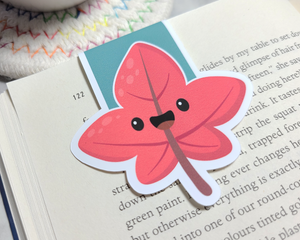 Maple Leaf Magnetic Bookmark