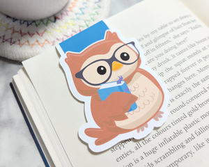 Owl Magnetic Bookmark