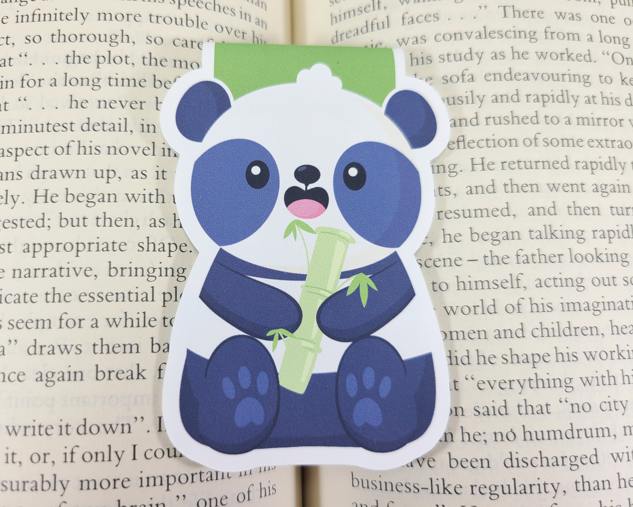 Panda Magnetic Bookmark