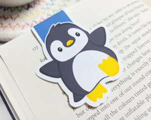 Penguin Waddle Magnetic Bookmark