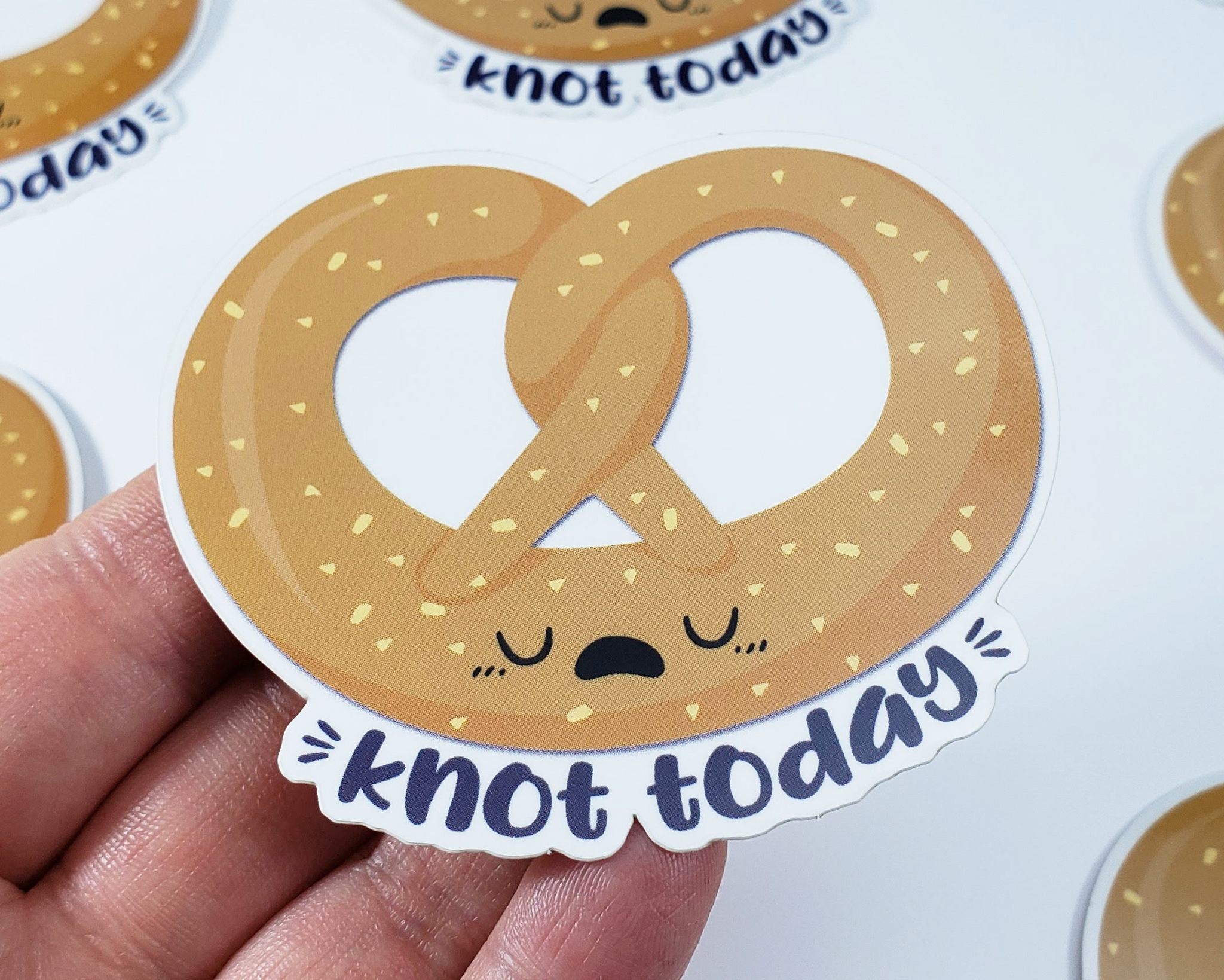 Pretzel Sticker