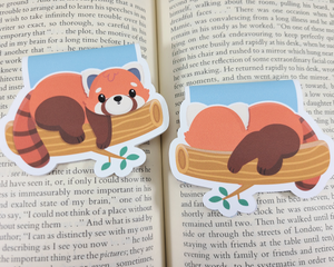 Red Panda Magnetic Bookmark