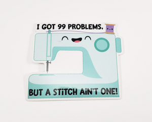 Sewing Machine Sticker